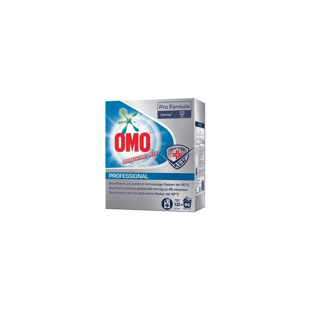 OMO Lessive en poudre Professional Disinfectant, 90 lavages