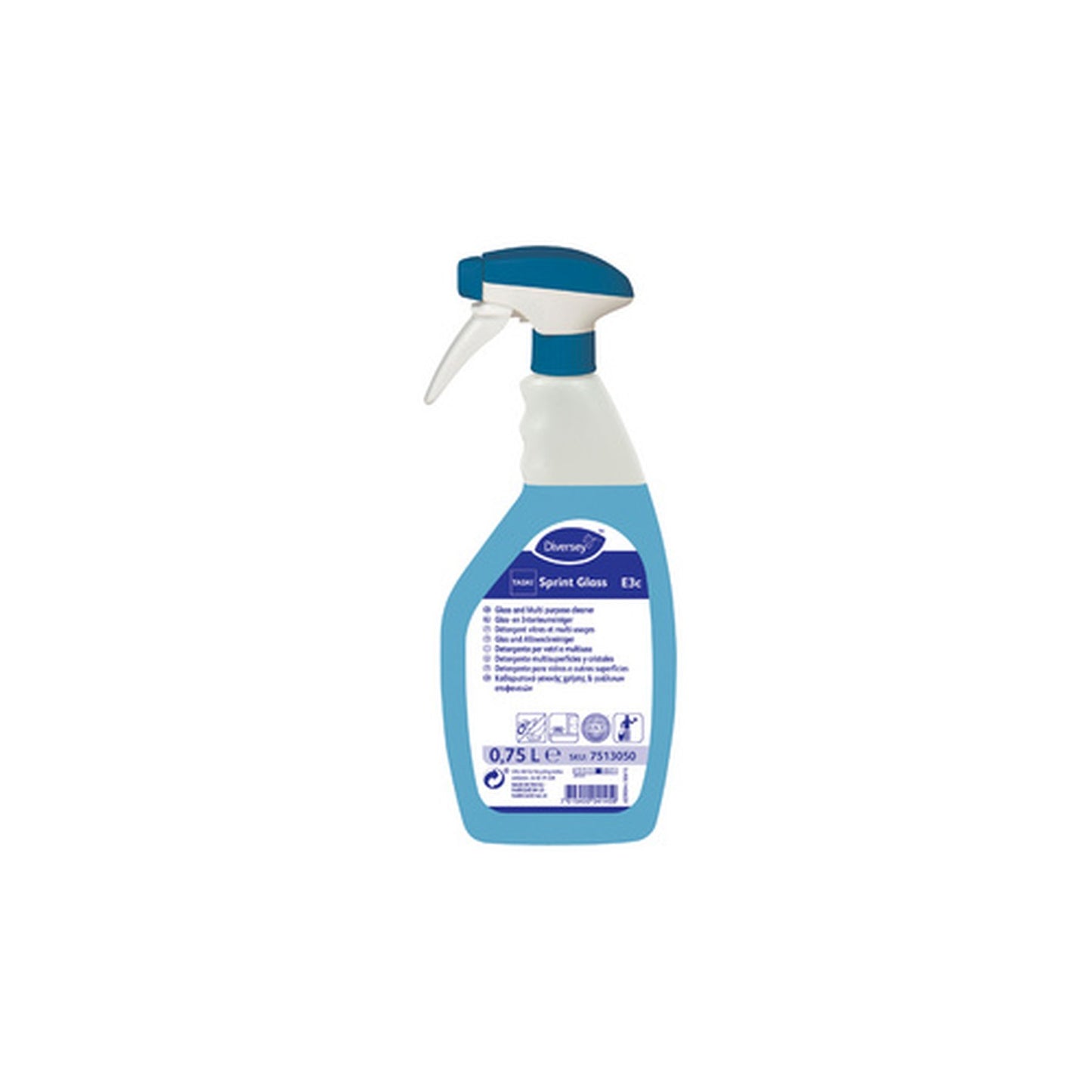 TASKI Nettoyant verre et toute surface Sprint Glass, 750 ml