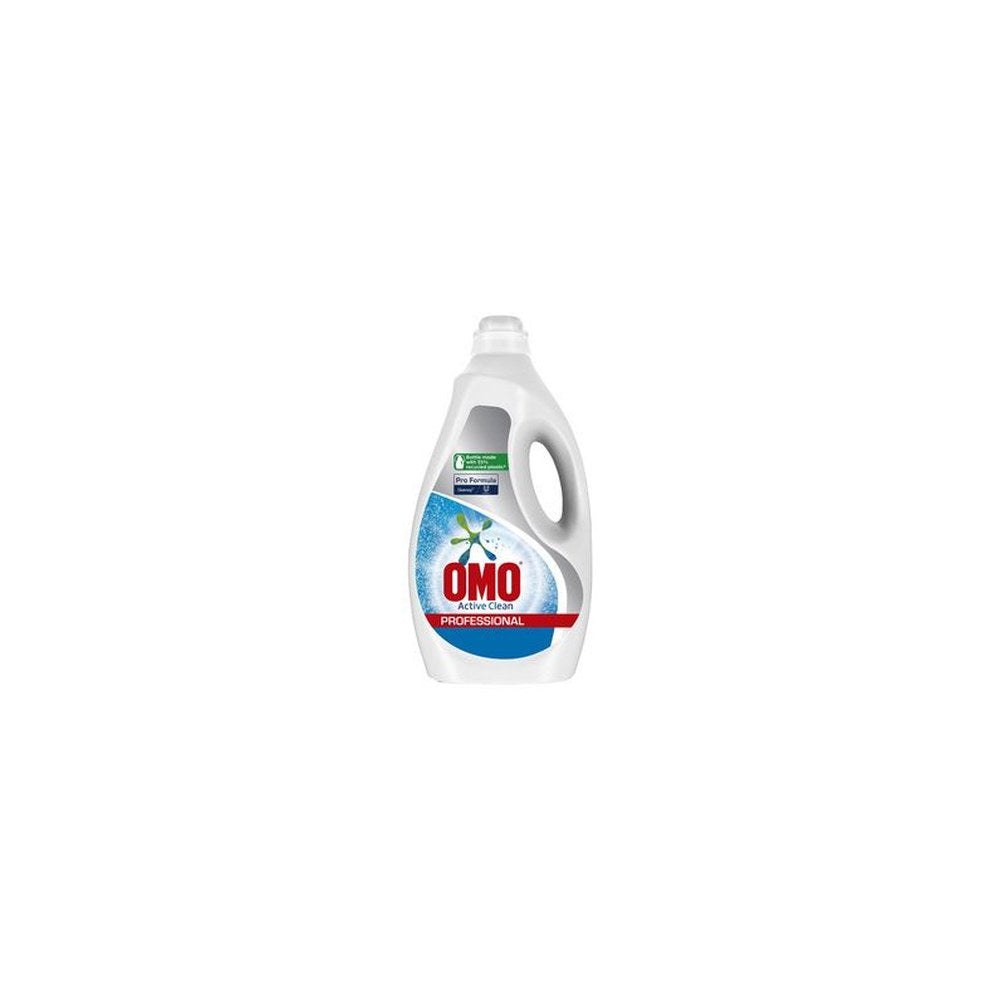 OMO Lessive liquide Active Clean Professional, 5 litres
