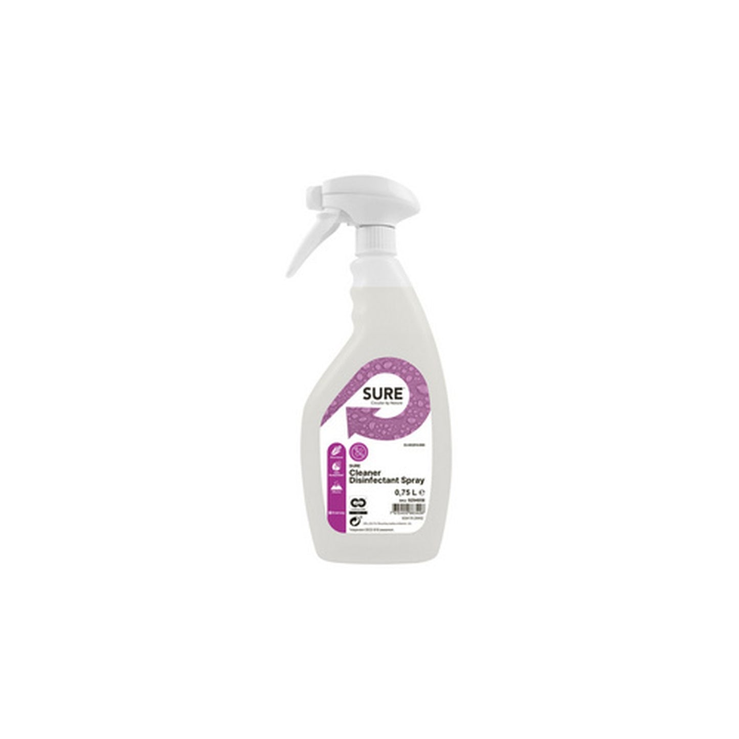 SURE Nettoyant désinfectant "Cleaner Disinfectant", 750 ml