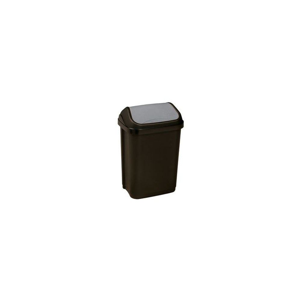 keeeper Poubelle "swantje", 10 litres, graphite/ gris