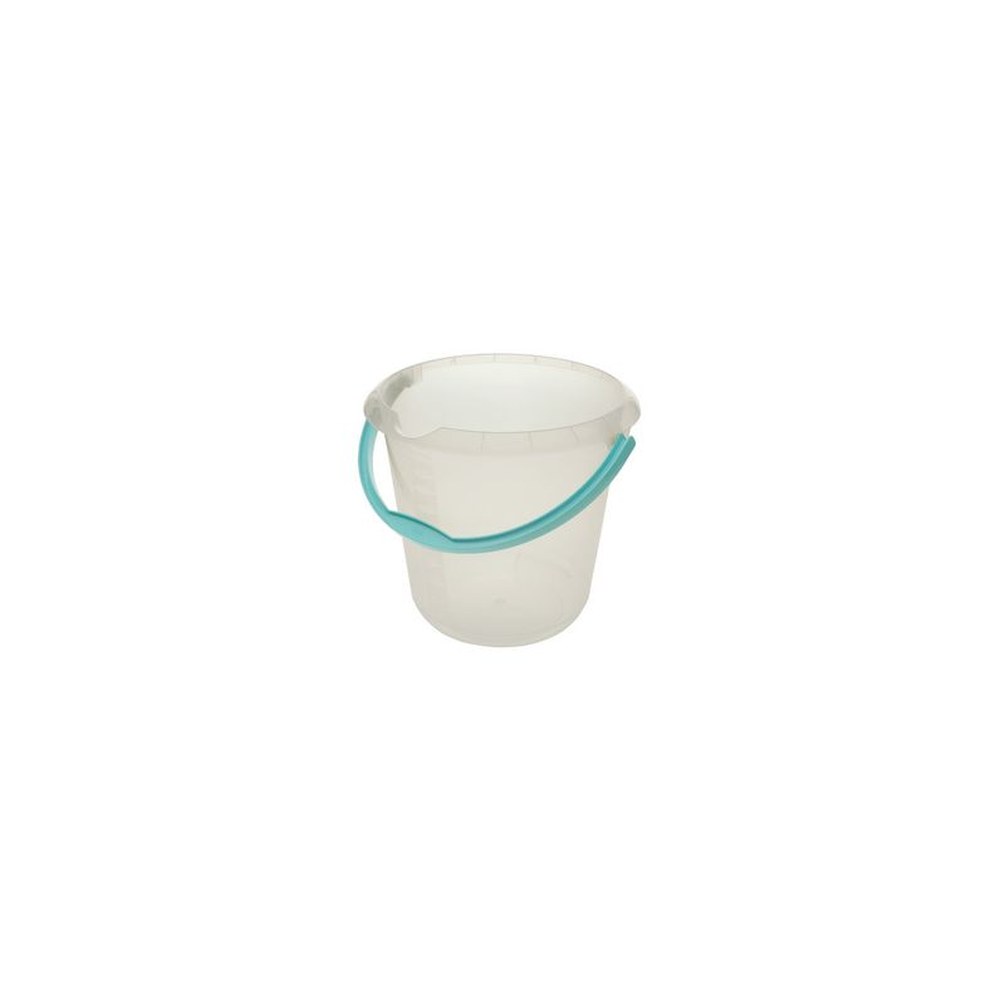 keeeper Seau de nettoyage "mika", rond, 10 L, transparent