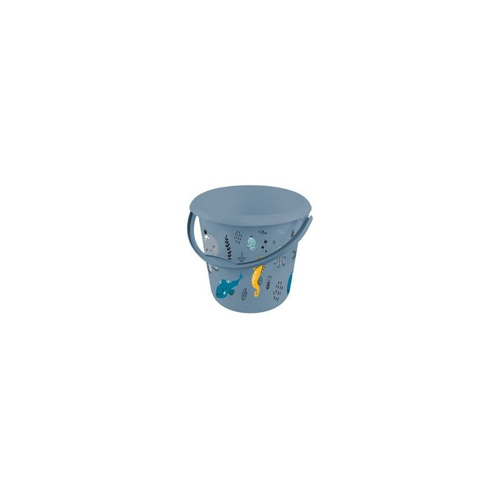 keeeper Seau déco ilvie "Sealife", rond, 10 litres
