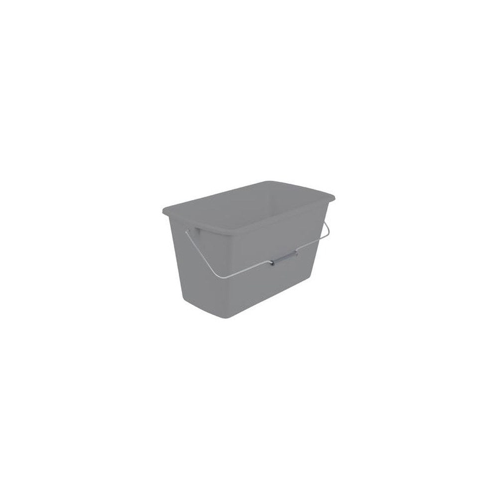 keeeper Seau de ménage "bent", rectangulaire, nordic-grey