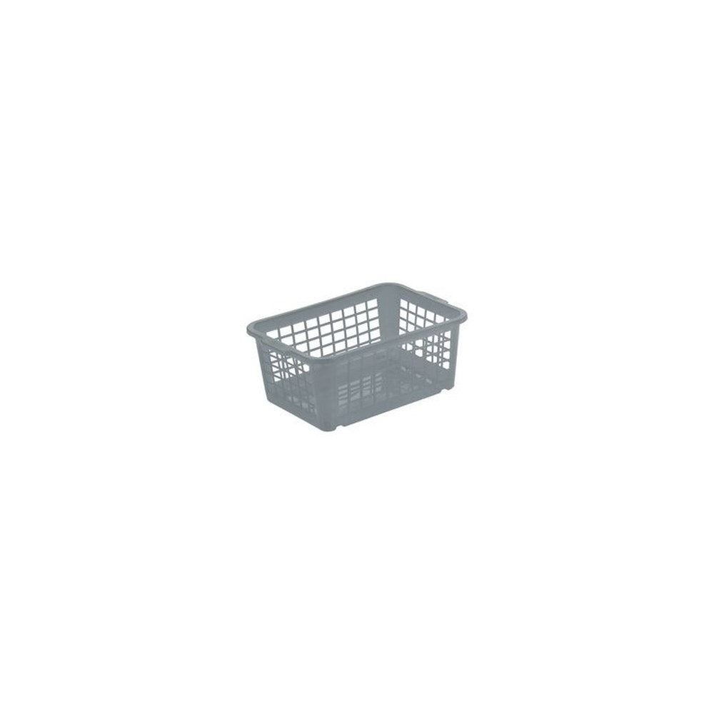 keeeper Corbeille de rangement "fred", gris transparent