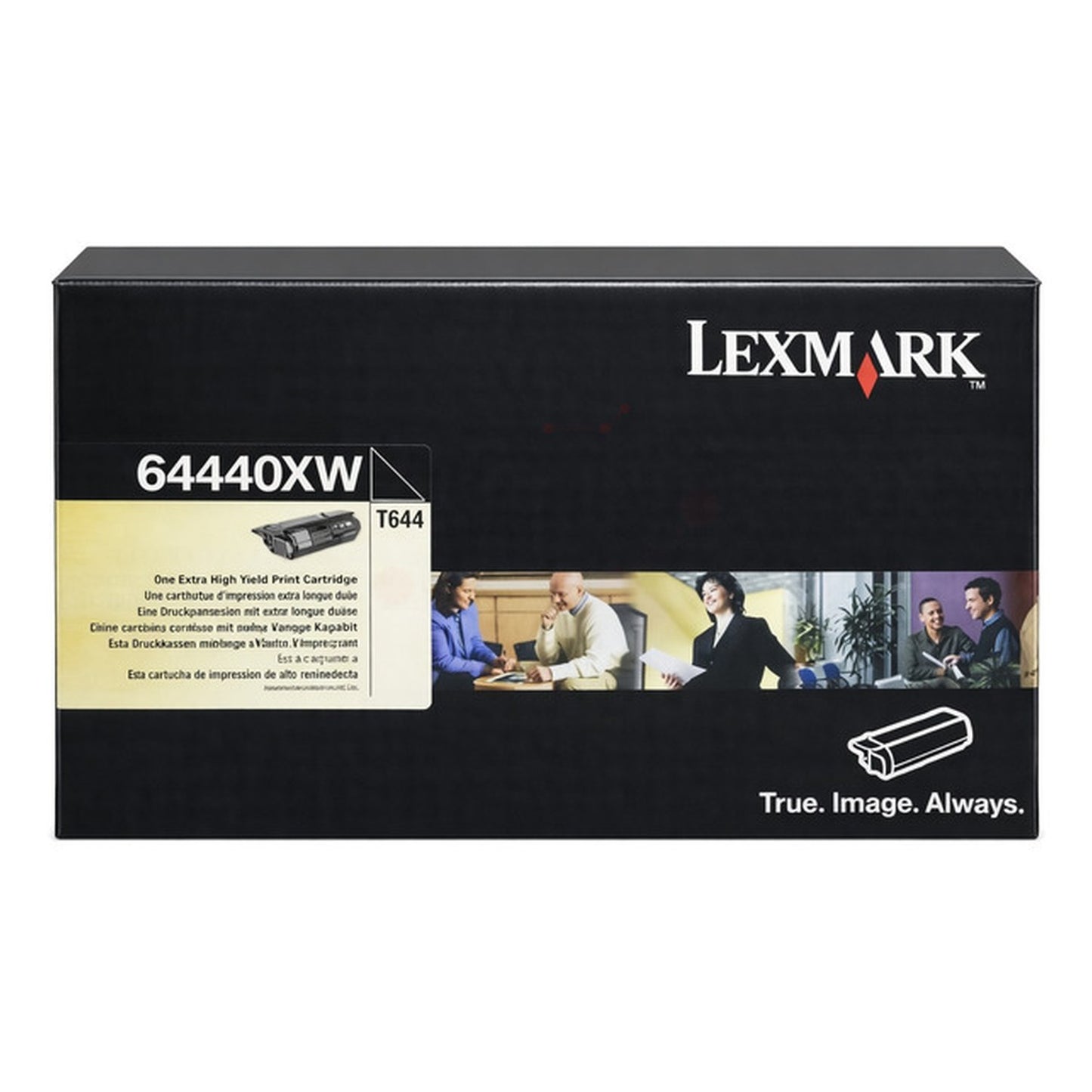 Toner d'origine Lexmark 64440XW - noir