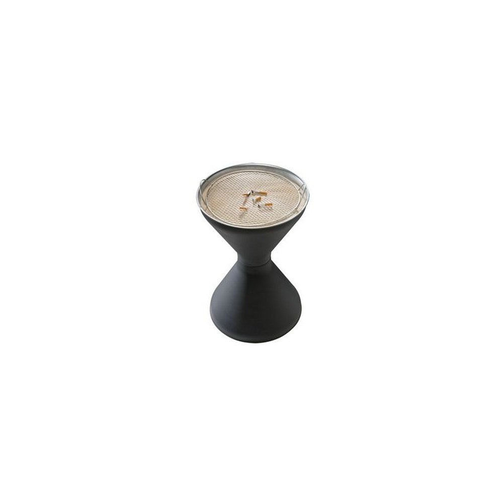 APS Cendrier sur pied DIABOLO, noir mat