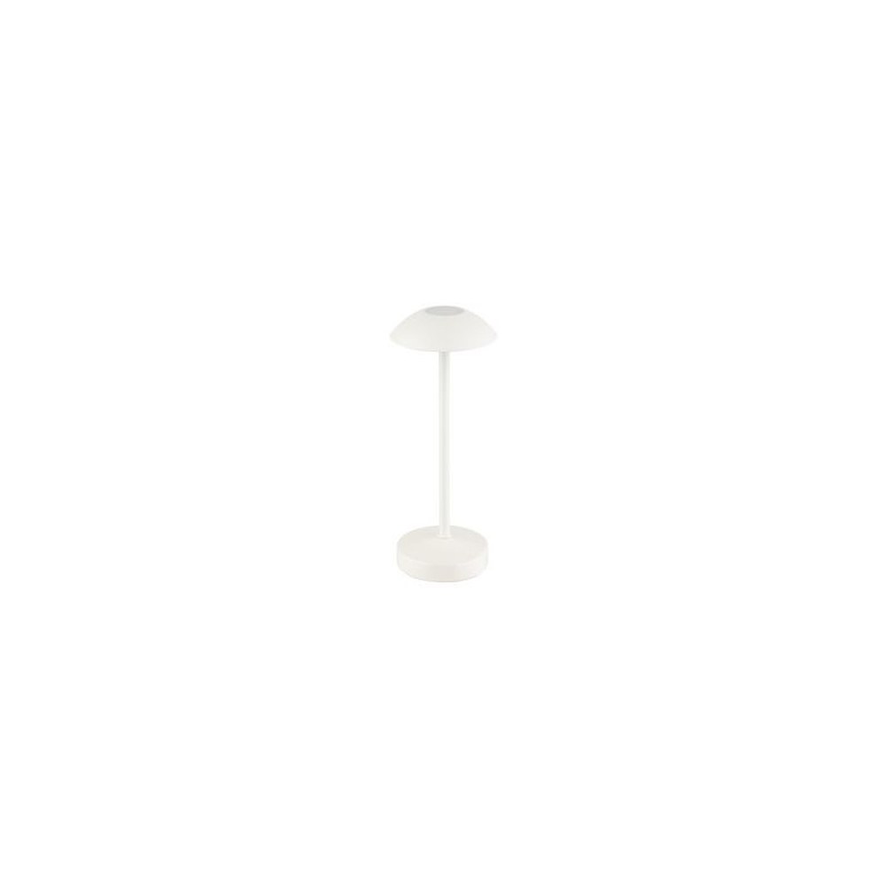 APS Lampe de bureau rechargeable à LED ALVA, blanc