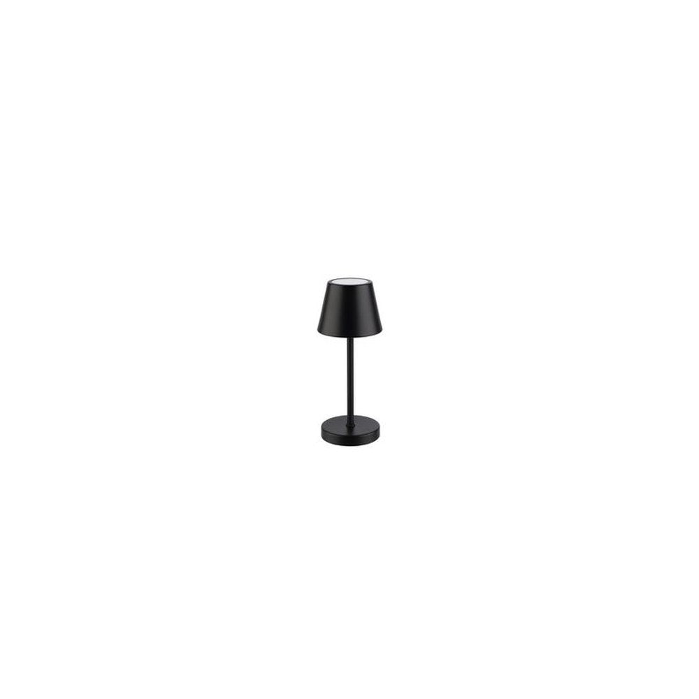 APS Lampe de bureau rechargeable à LED MERLE MICRO, noir