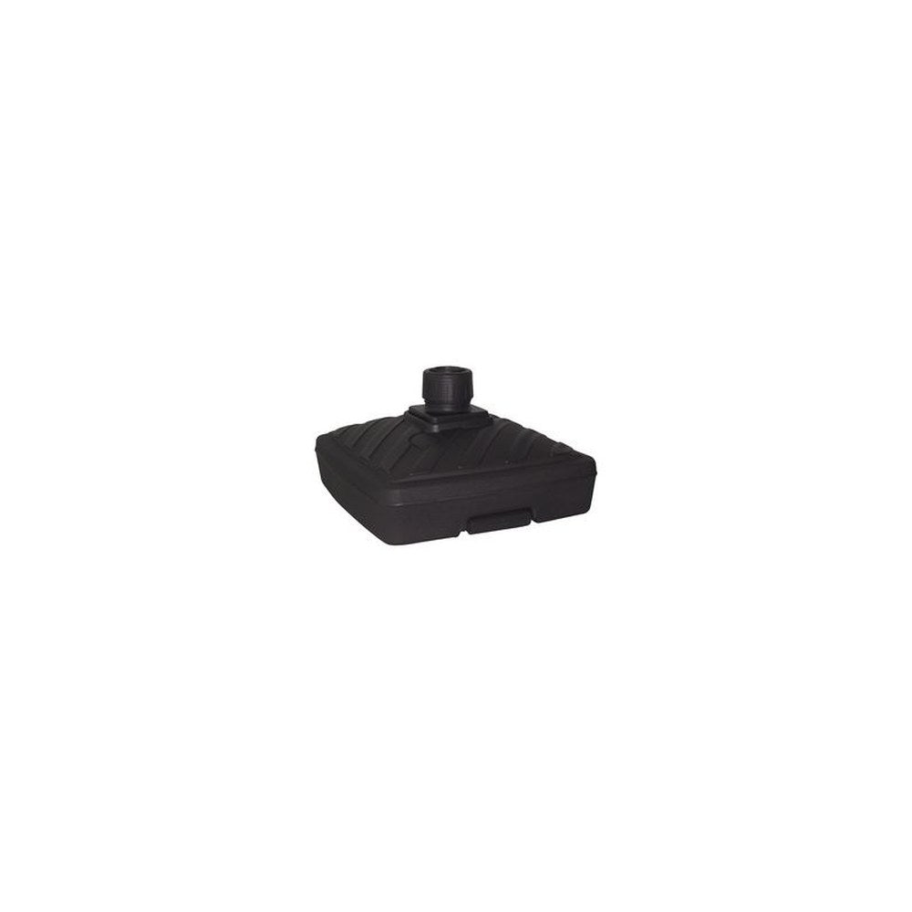 EDA Pied de parasol, plastique, carré, (L)565 mm, gris