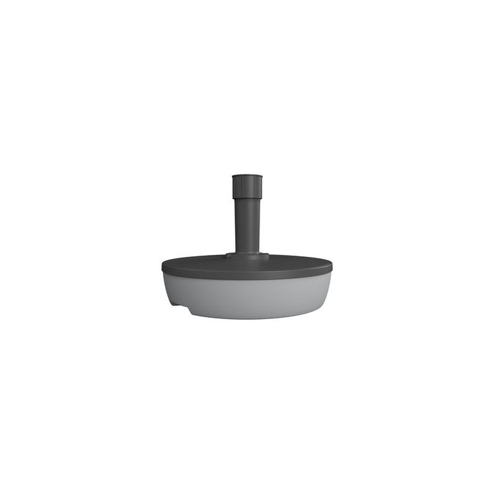 EDA Pied de parasol, plastique, rond, 495 mm, bicolore