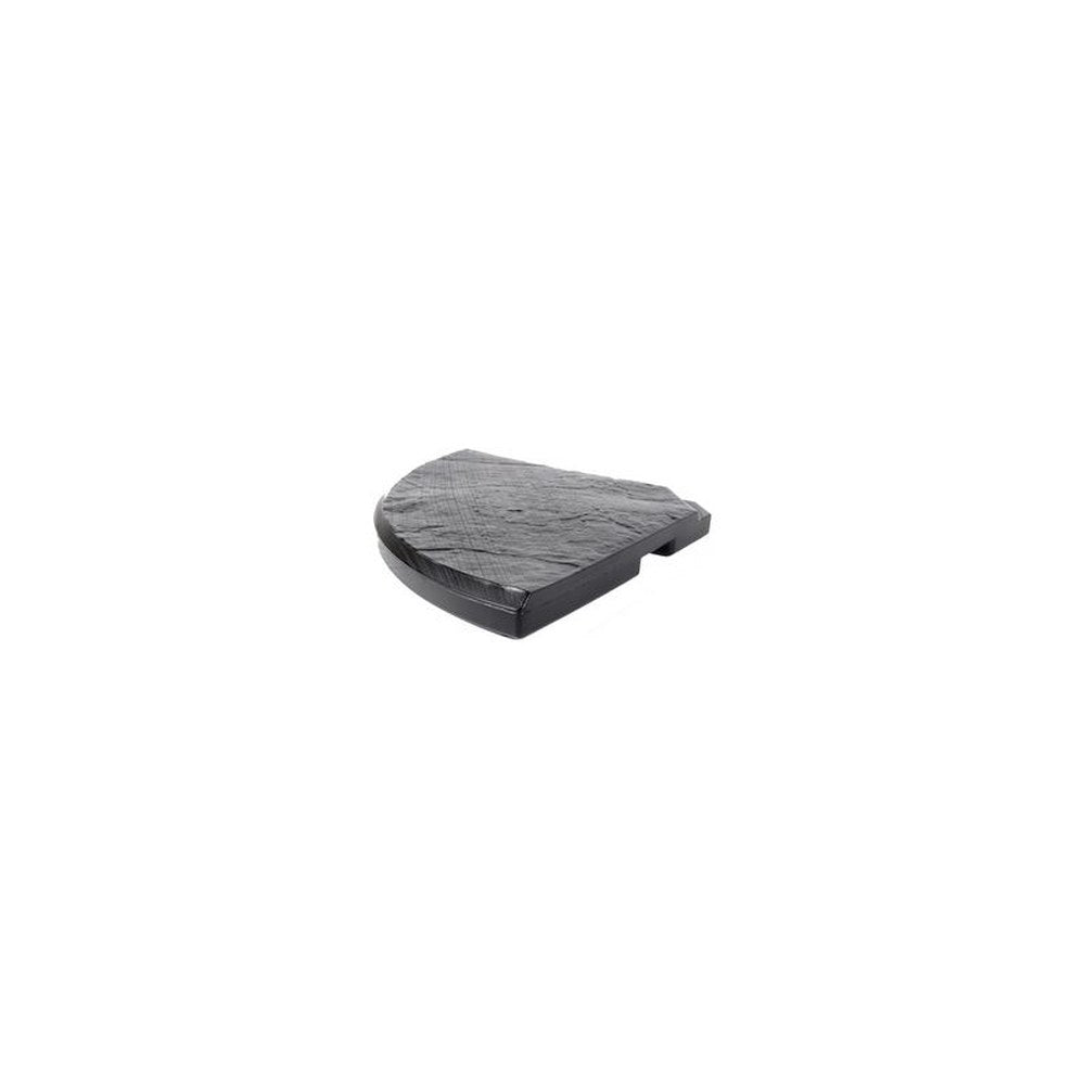 EDA Lest en béton pour parasol, 18 kg, gris foncé