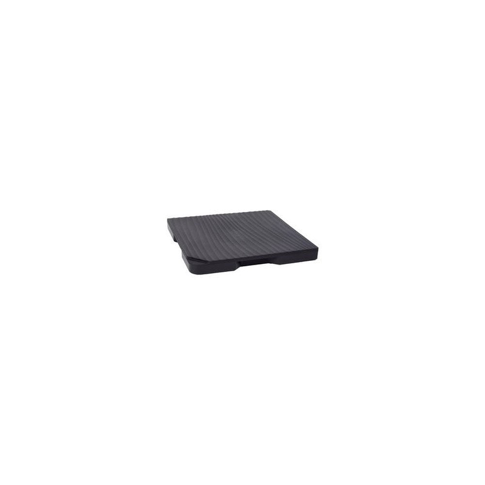 EDA Lest en béton pour parasol, 22 kg, gris foncé