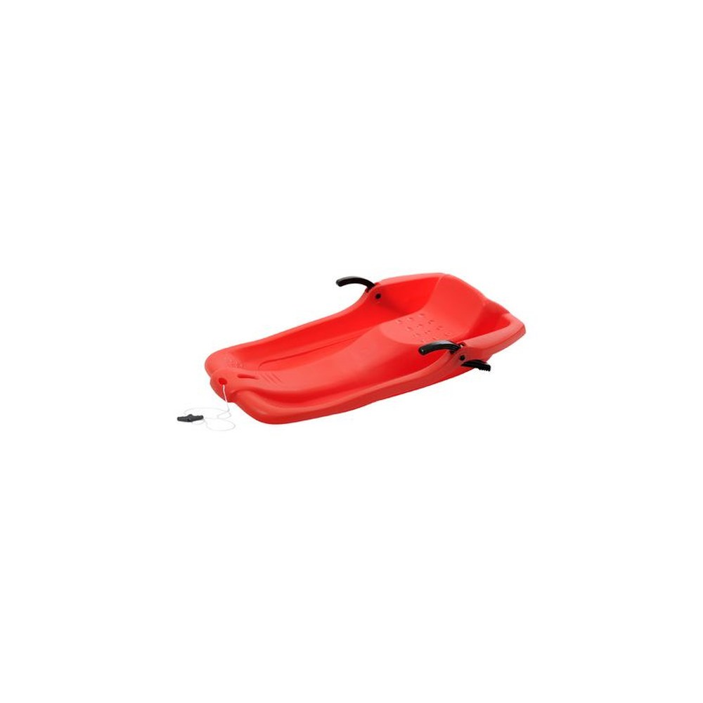 EDA Luge, plastique, 1 personne, rouge