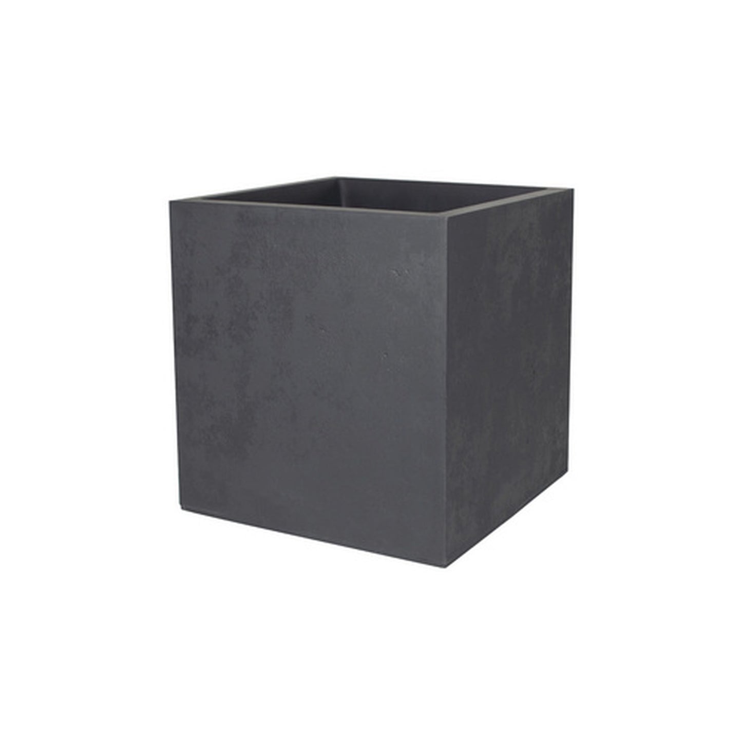 poétic Bac à plantes BASALT double paroi, 395 mm, anthracite