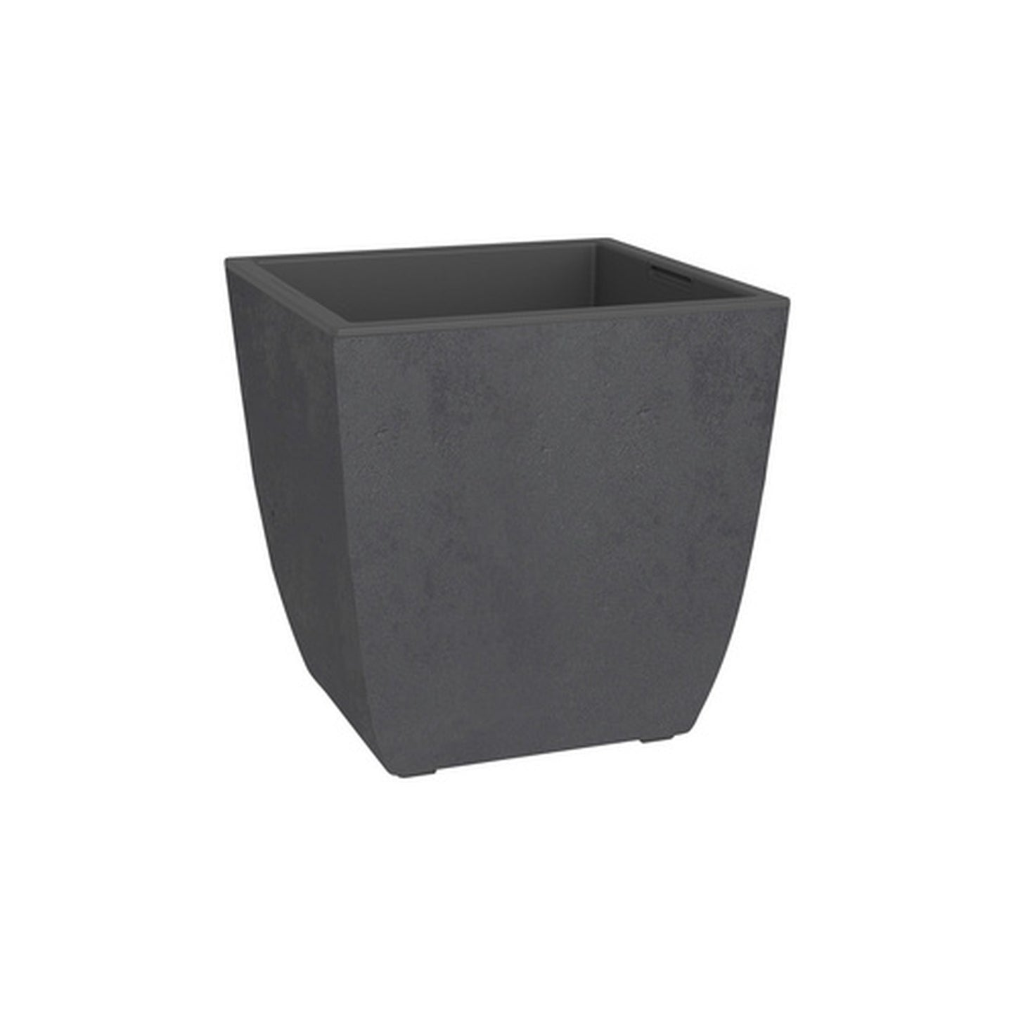 poétic Bac à plantes BASALT Diva, carré, 435 mm, anthracite