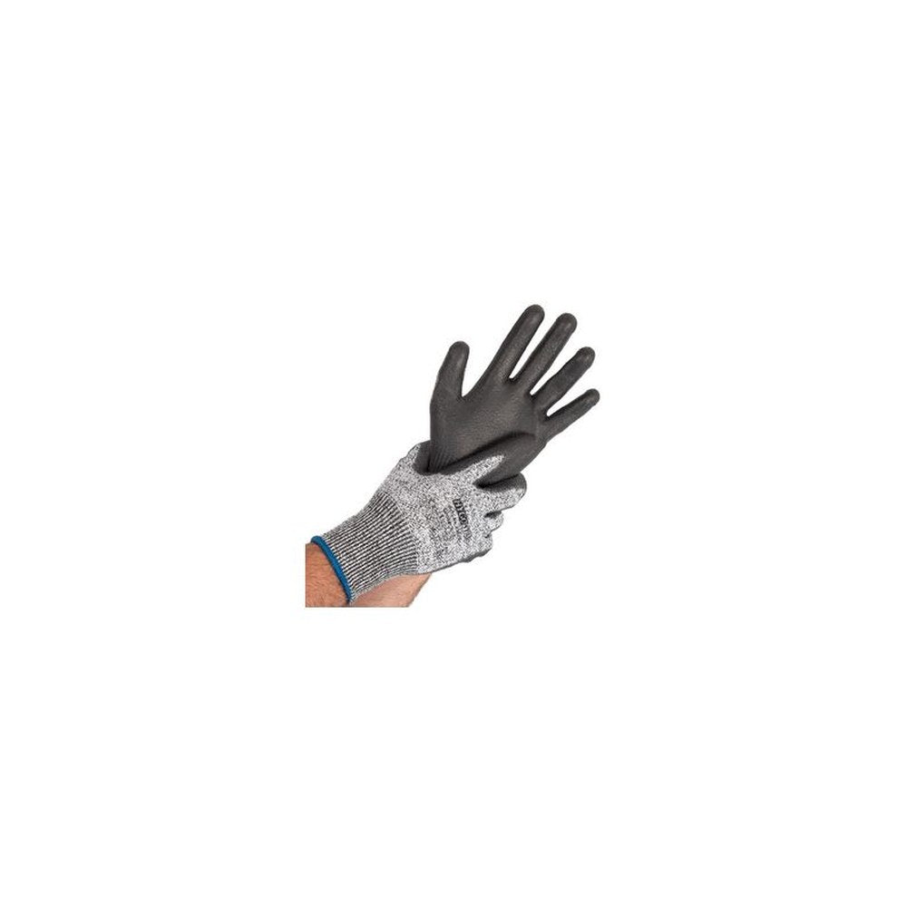 HYGOSTAR Gant anti-coupures CUT SAFE, M, gris/noir