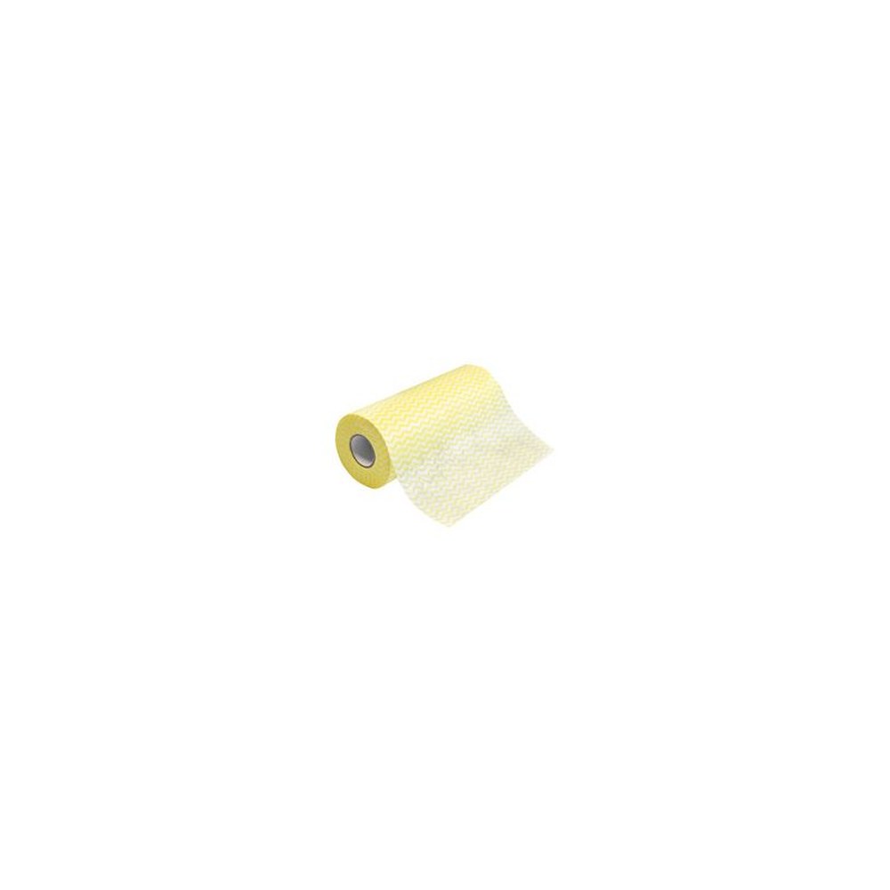 HYGOCLEAN Torchon & chiffon de nettoyage, sur rouleau, jaune