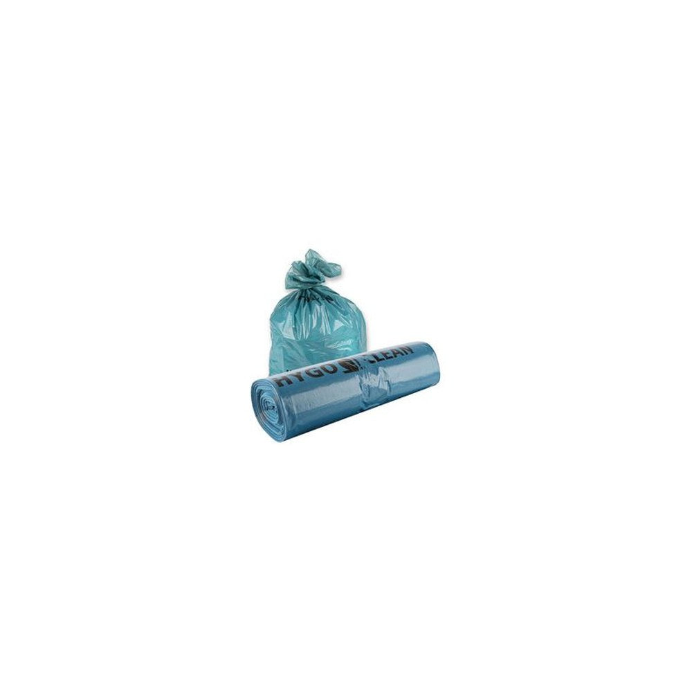 HYGOCLEAN Sac poubelle LDPE, 160 L, 60 microns, bleu x10