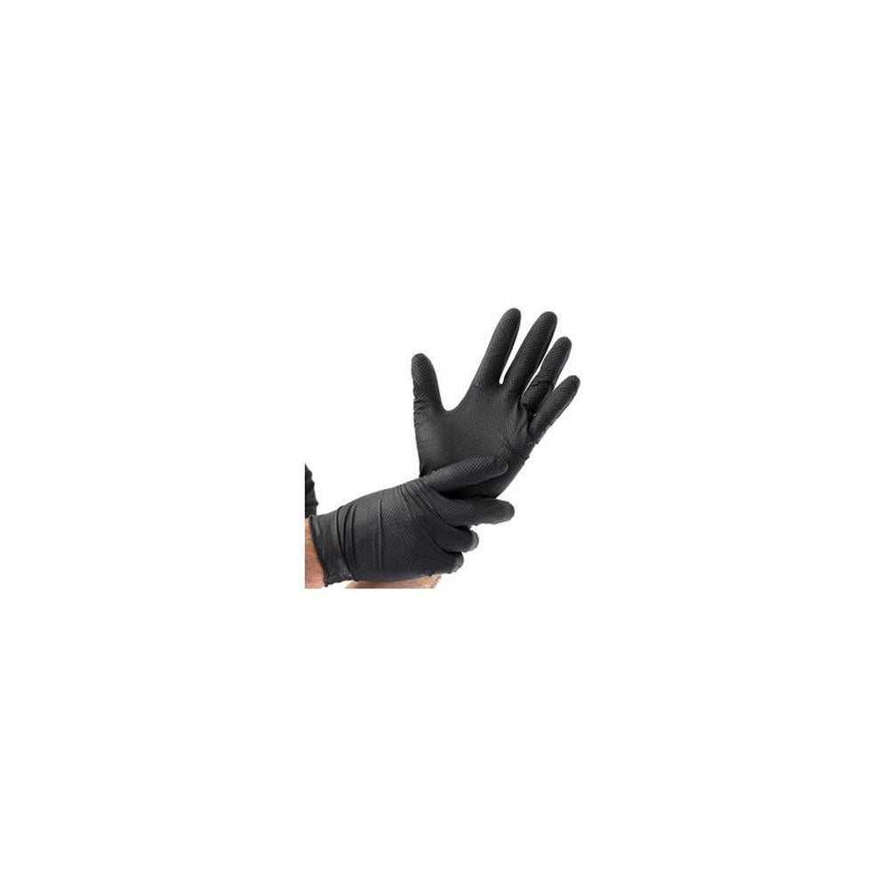 HYGOSTAR Gant en nitrile "POWER GRIP", XL, noir