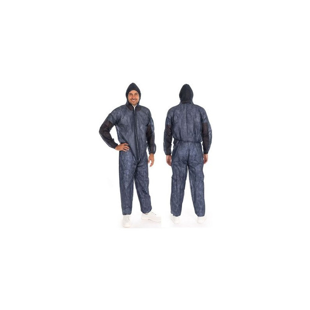 HYGOSTAR Combinaison en PP ECO HYGOBASE, XL, bleu x5