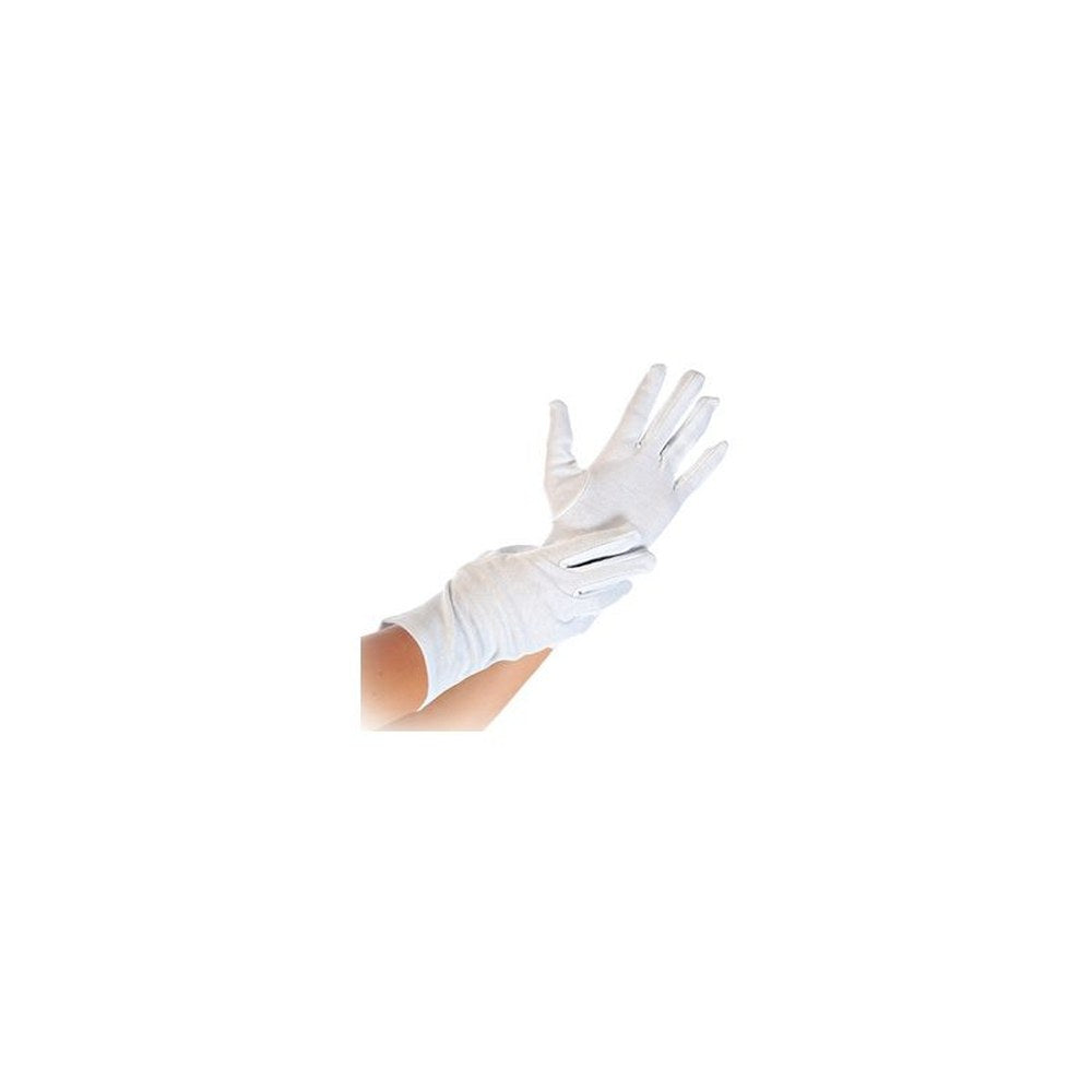 HYGOSTAR Gant en coton Blanc, S, blanc x12