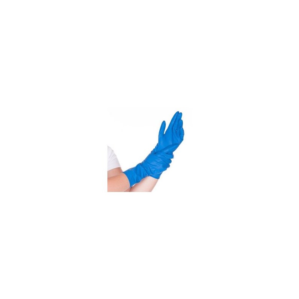 HYGOSTAR Gant de protection chimique High Risk, M, bleu