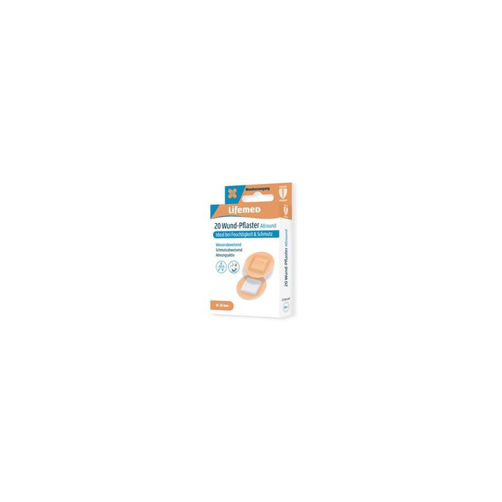 Lifemed Pansement "Allround", rond, ton chair