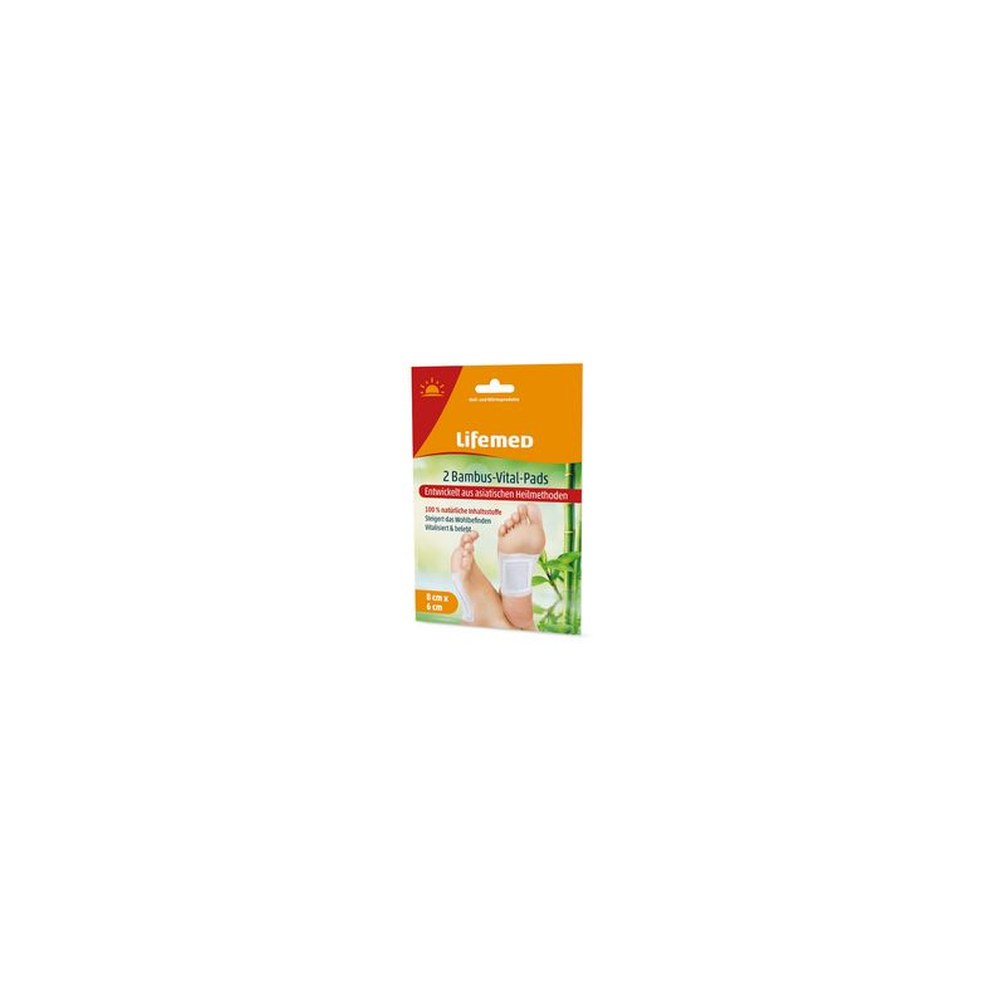 Lifemed Compresses vitales Bambou, 80 x 60 mm, blanc