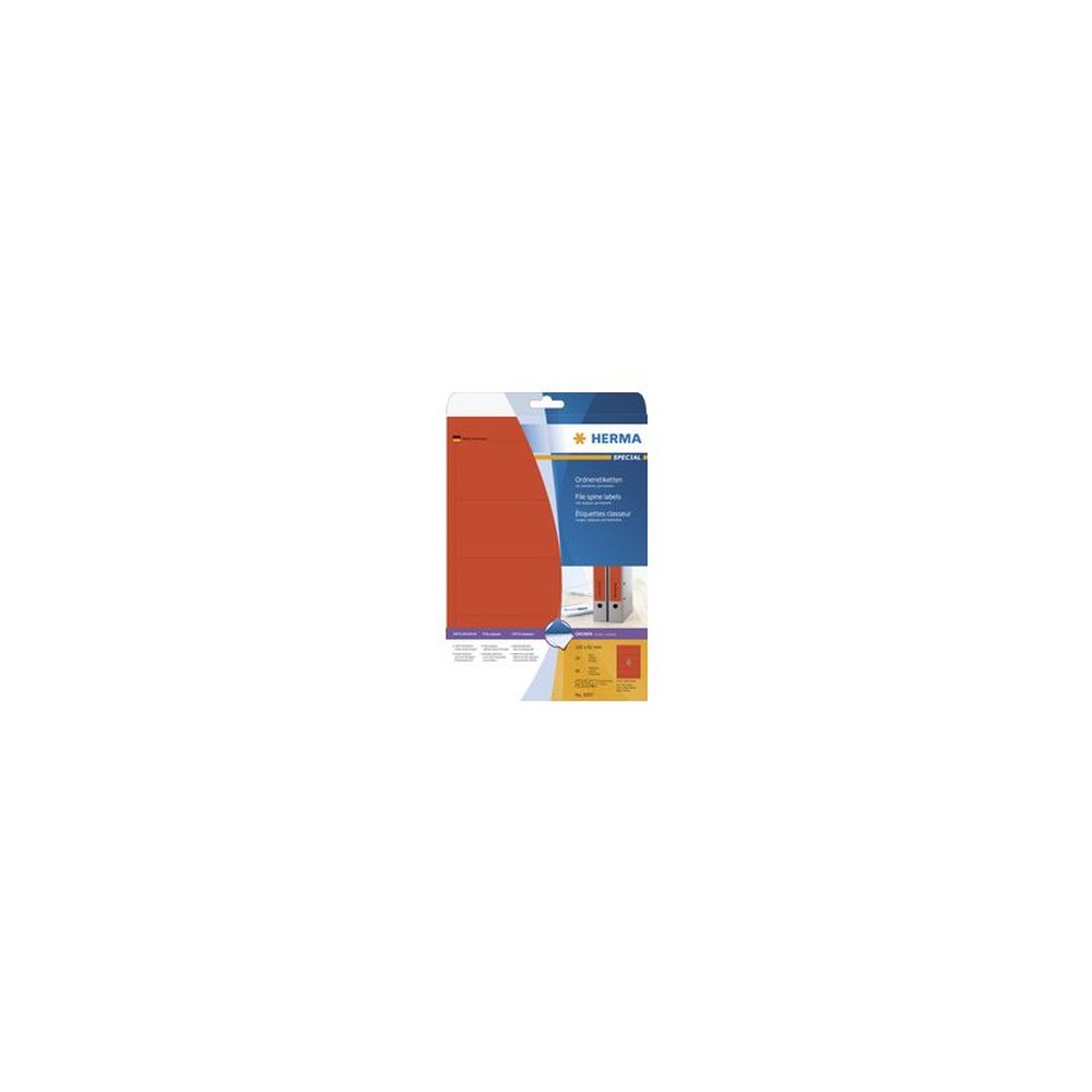 HERMA Etiquette dos de classeur SPECIAL, 192 x 61 mm, vert