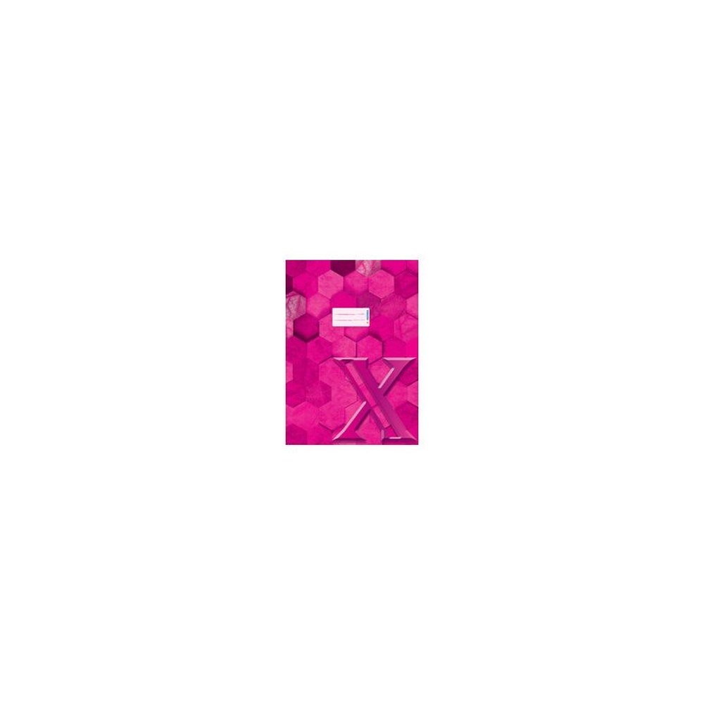 HERMA Heftschoner X, aus Karton, DIN A4, pink x10