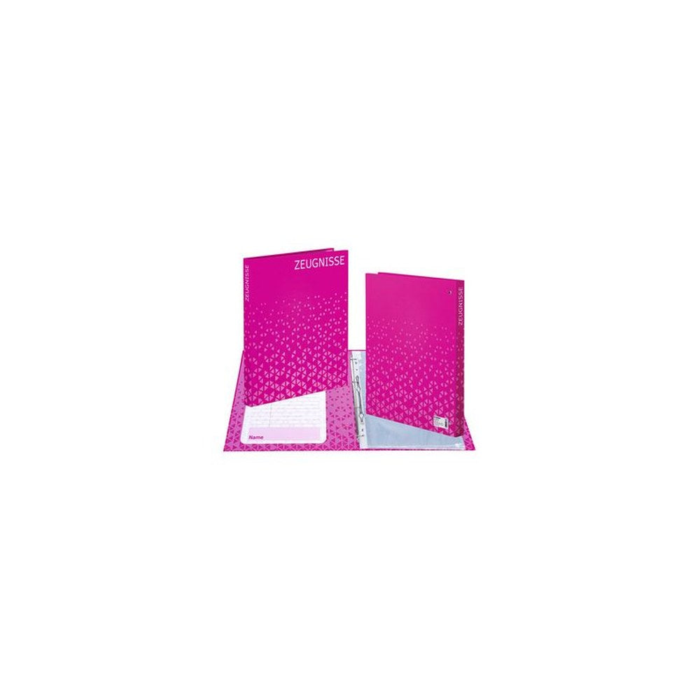 HERMA Zeugnisringbuch, DIN A4, pink