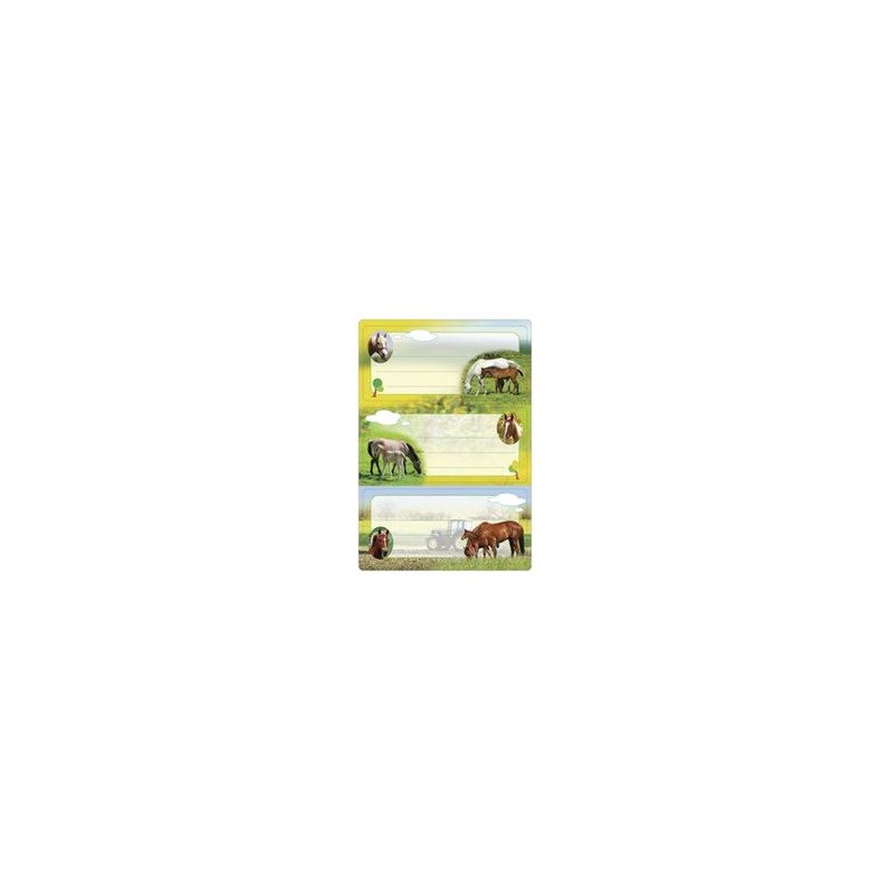 HERMA Étiquette pour livre "Chevaux", 76 x 35 mm