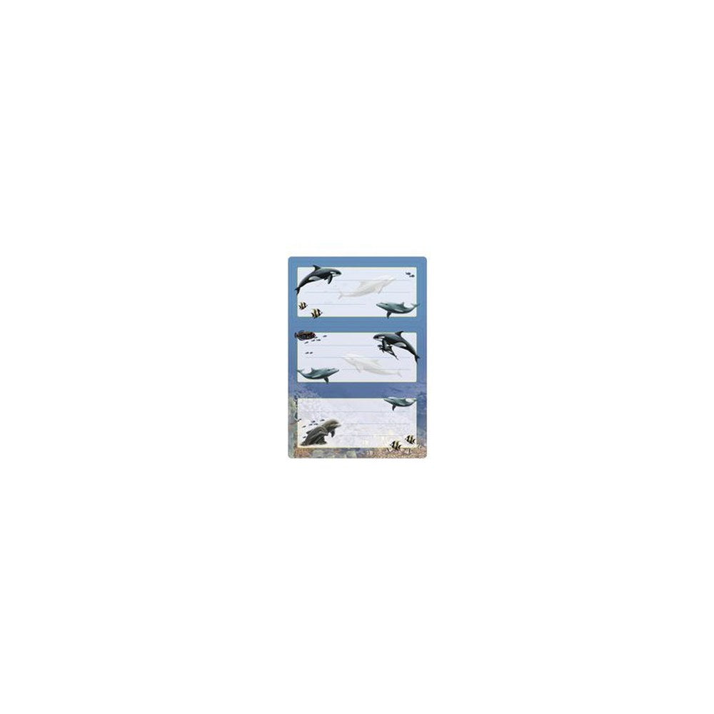 HERMA Étiquette pour livre "Dauphins", 76 x 35 mm