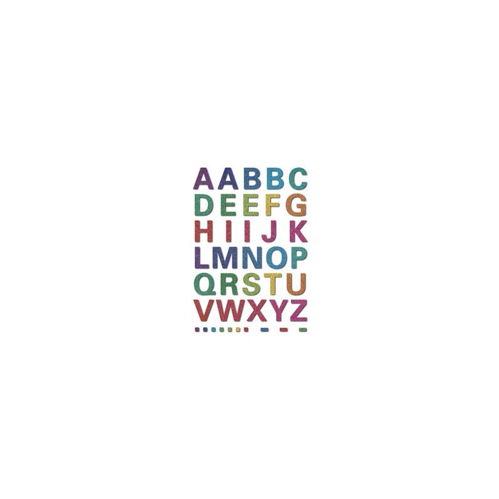 HERMA lettres alphabétiques MAGIC A-Z, glittery