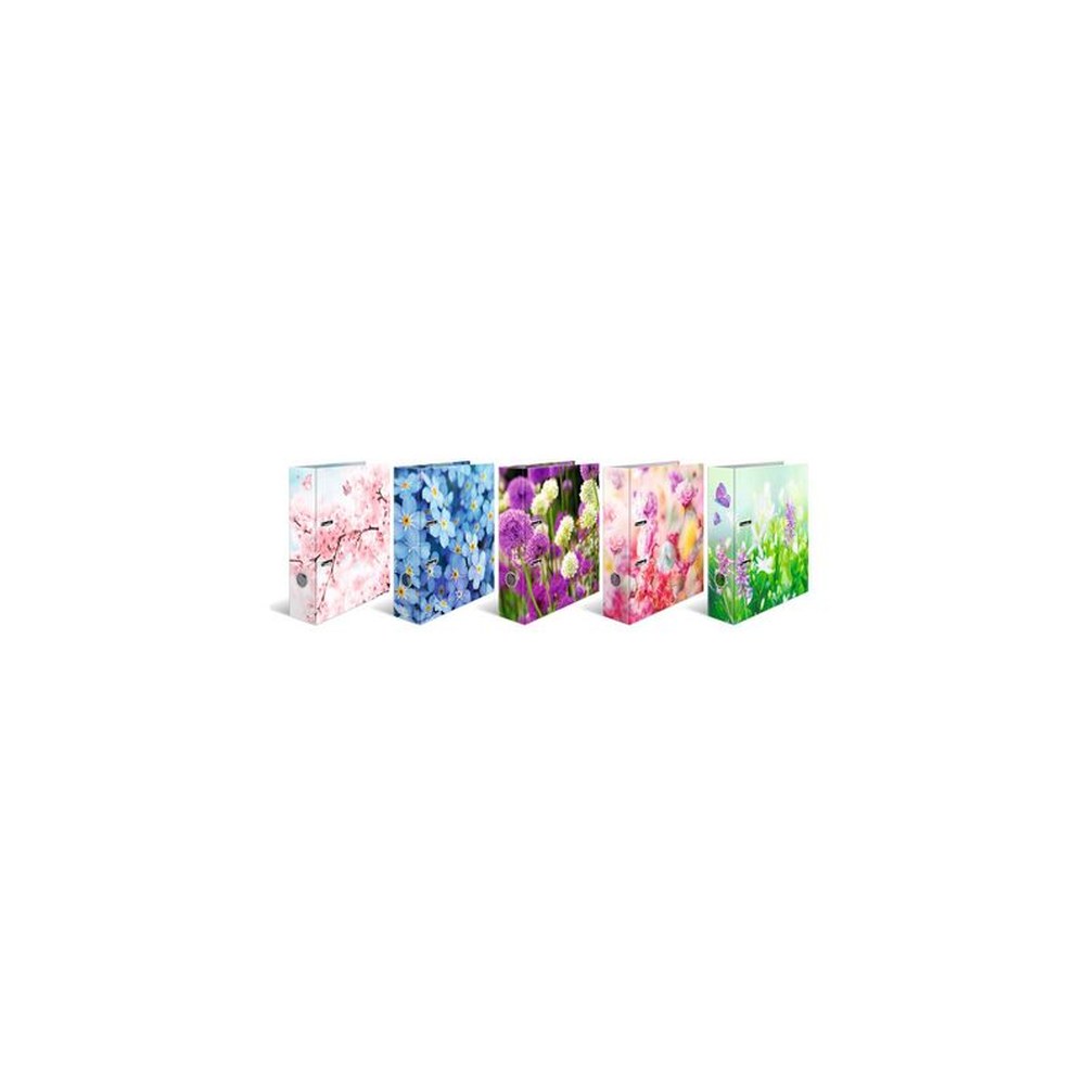 HERMA Assortiment de classeurs à motifs "Fleurs"
