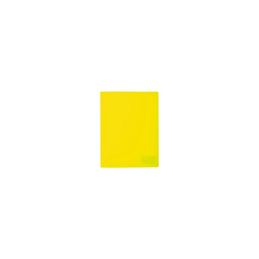 HERMA Chemise à lamelle, en PP, A4, jaune fluo
