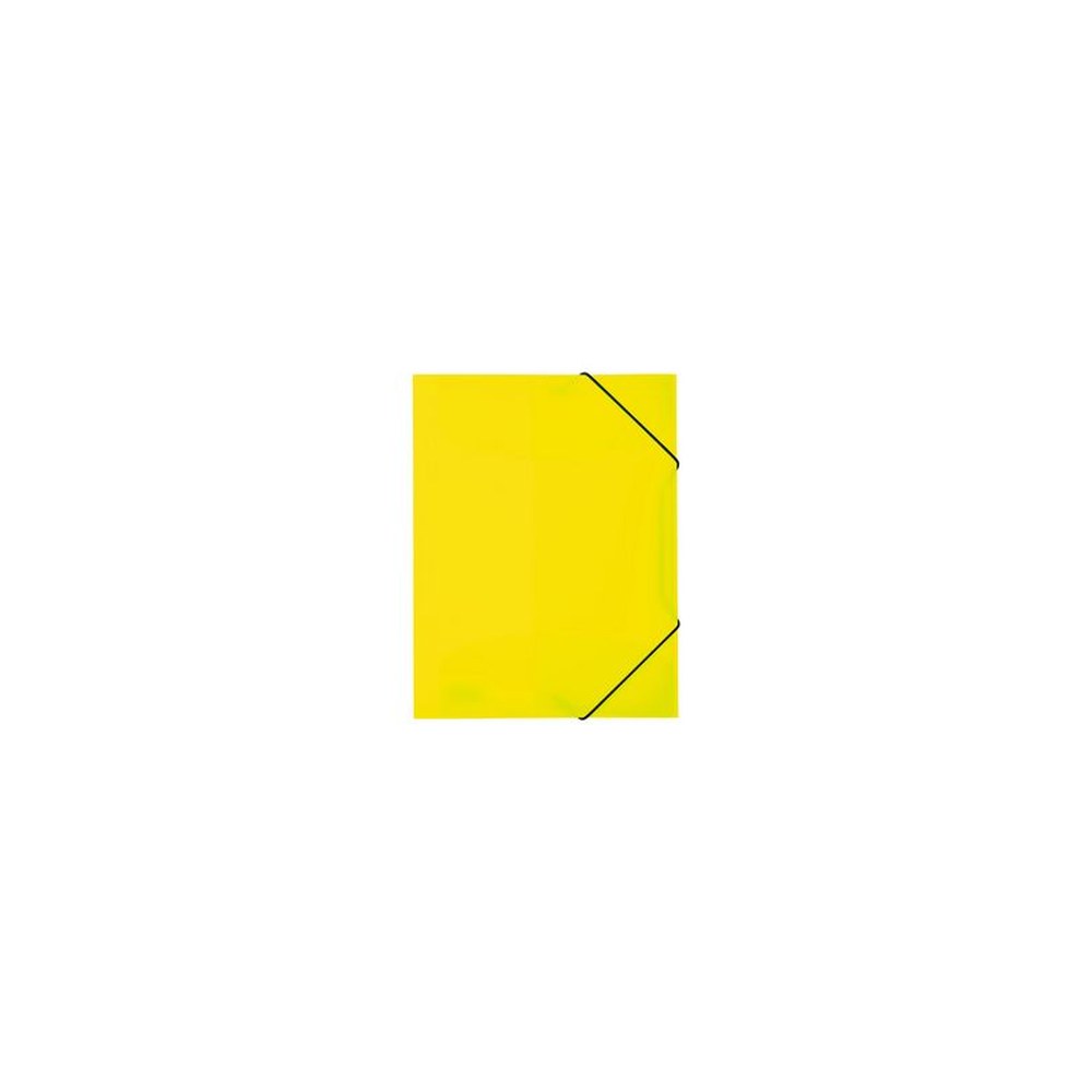 HERMA Chemise à élastiques, en PP, A3, jaune fluo