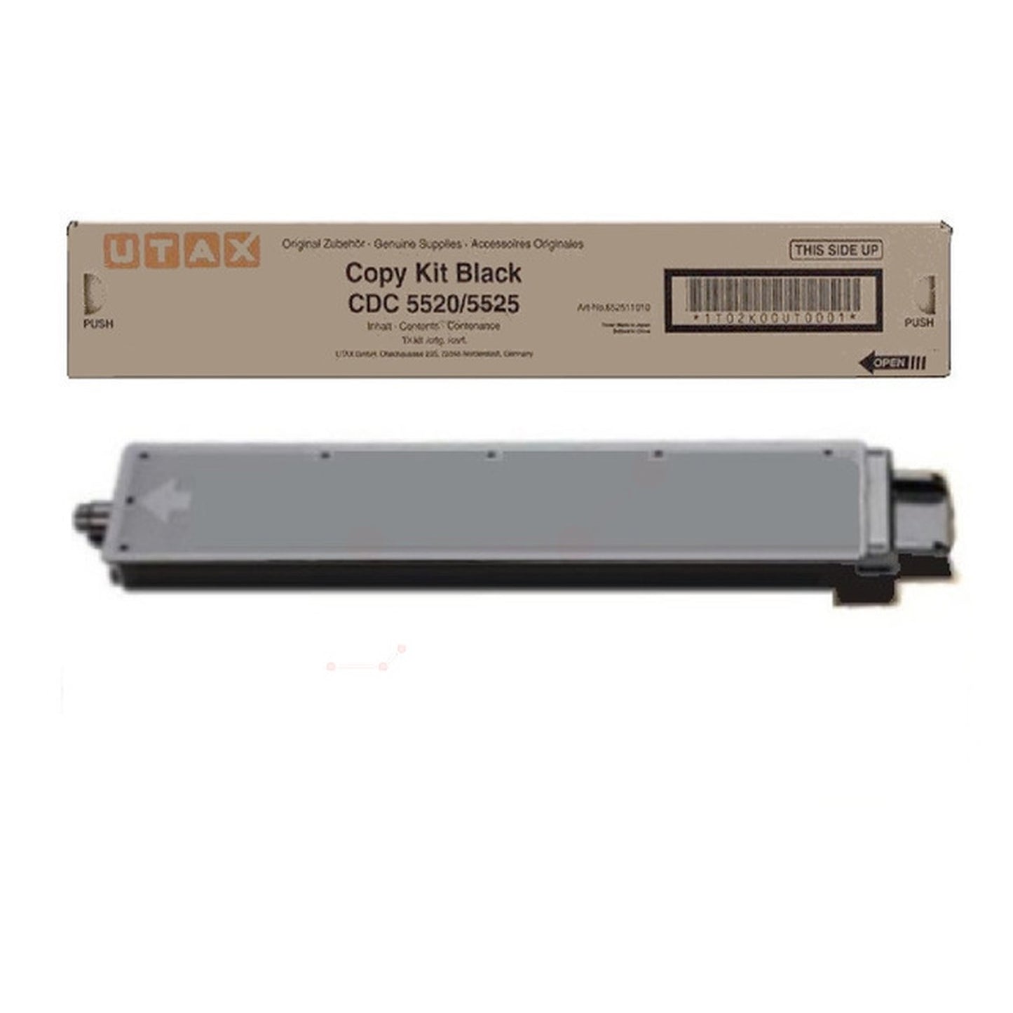 Toner d'origine Utax 652511010 - noir