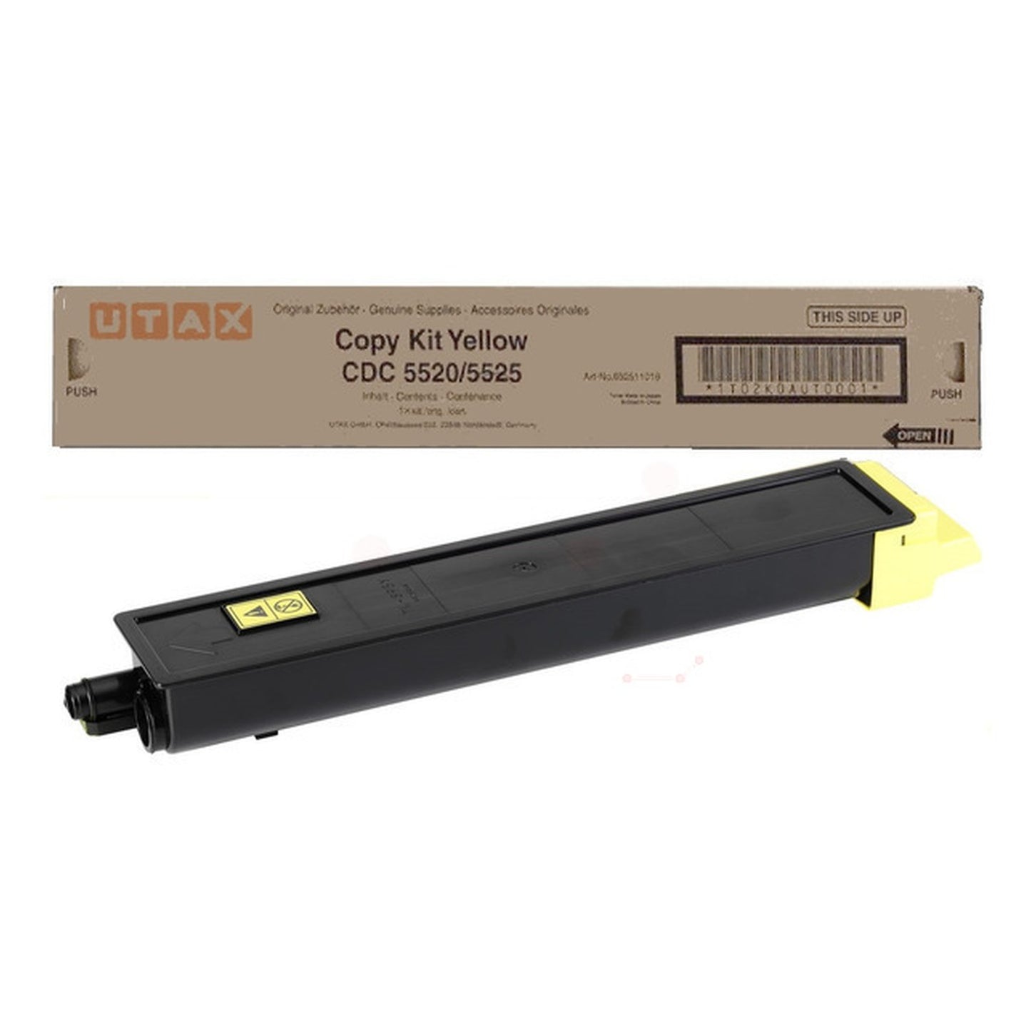 Toner d'origine Utax 652511016 - jaune