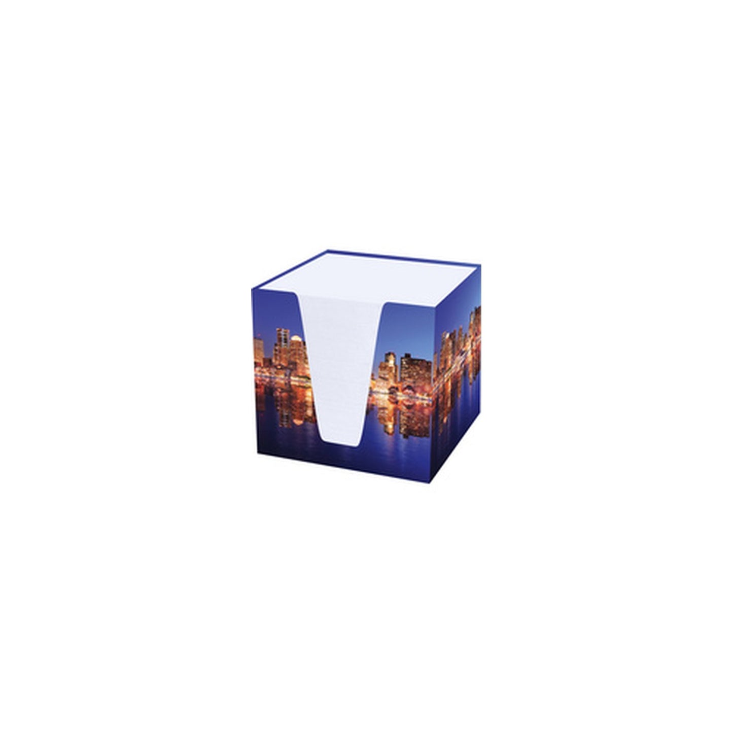RNK Verlag Bloc cube "Skyline", carton rigide, garni