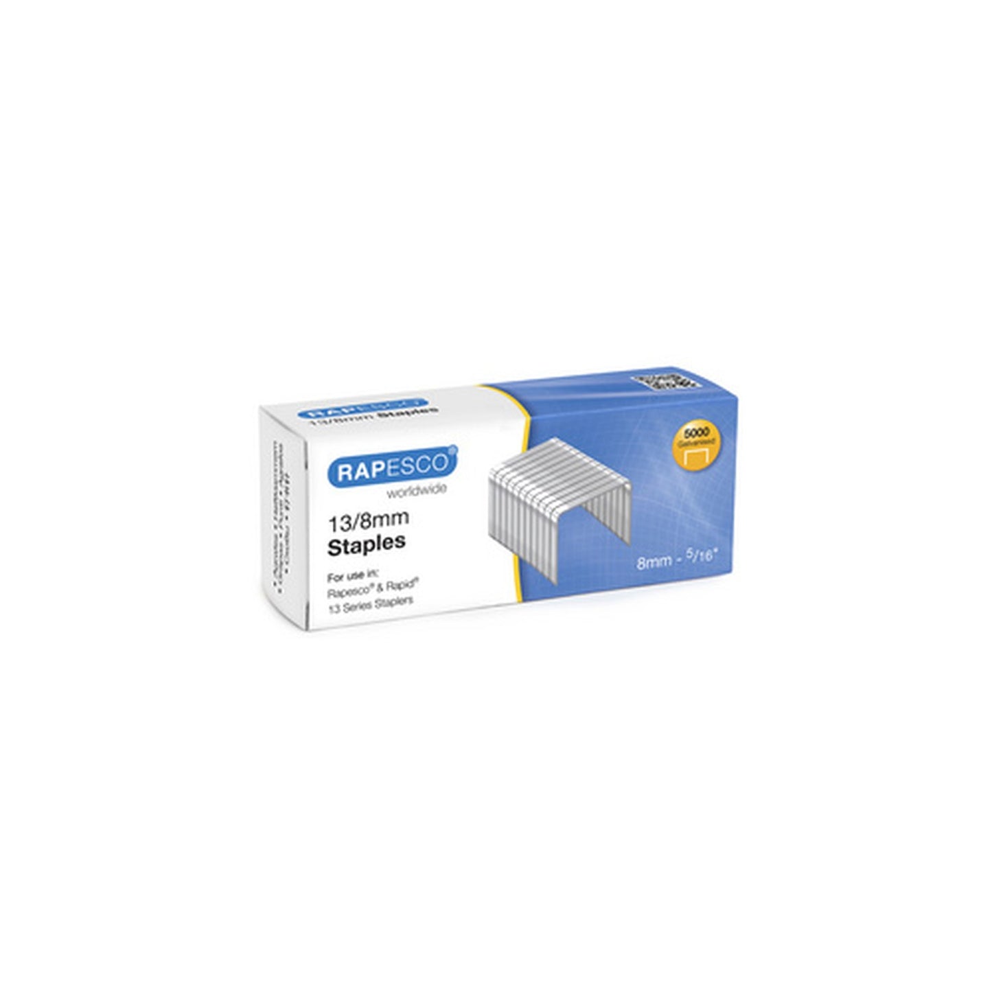 RAPESCO Agrafes pour pistolet agrafeur 13/8 mm, galvanisé