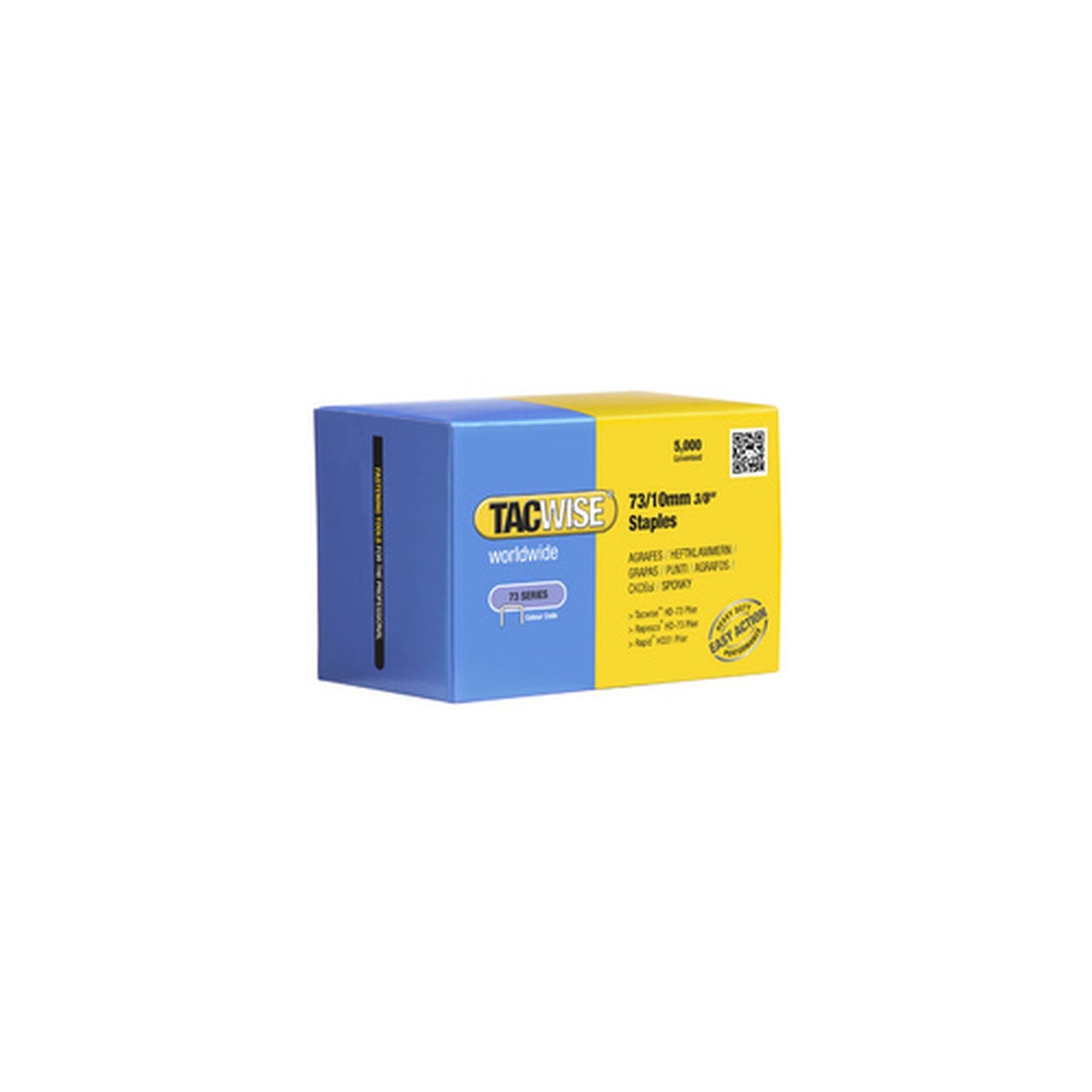 TACWISE Agrafes 73/10 mm, galvanisé, 5.000 pièces