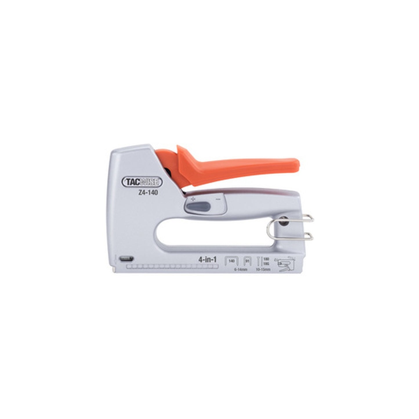 TACWISE Agrafeuse/cloueuse Z4-140 (4 en 1), argent/orange
