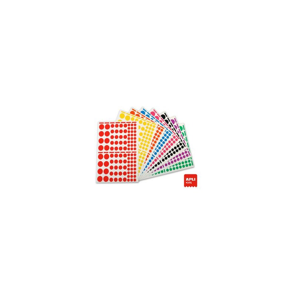 APLI kids Gommettes "Rond", grand conditionnement