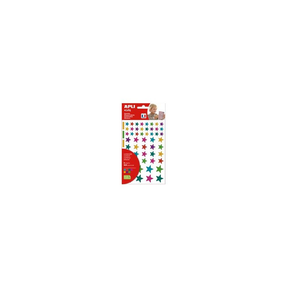 APLI kids Gommettes "Etoile", en sachet