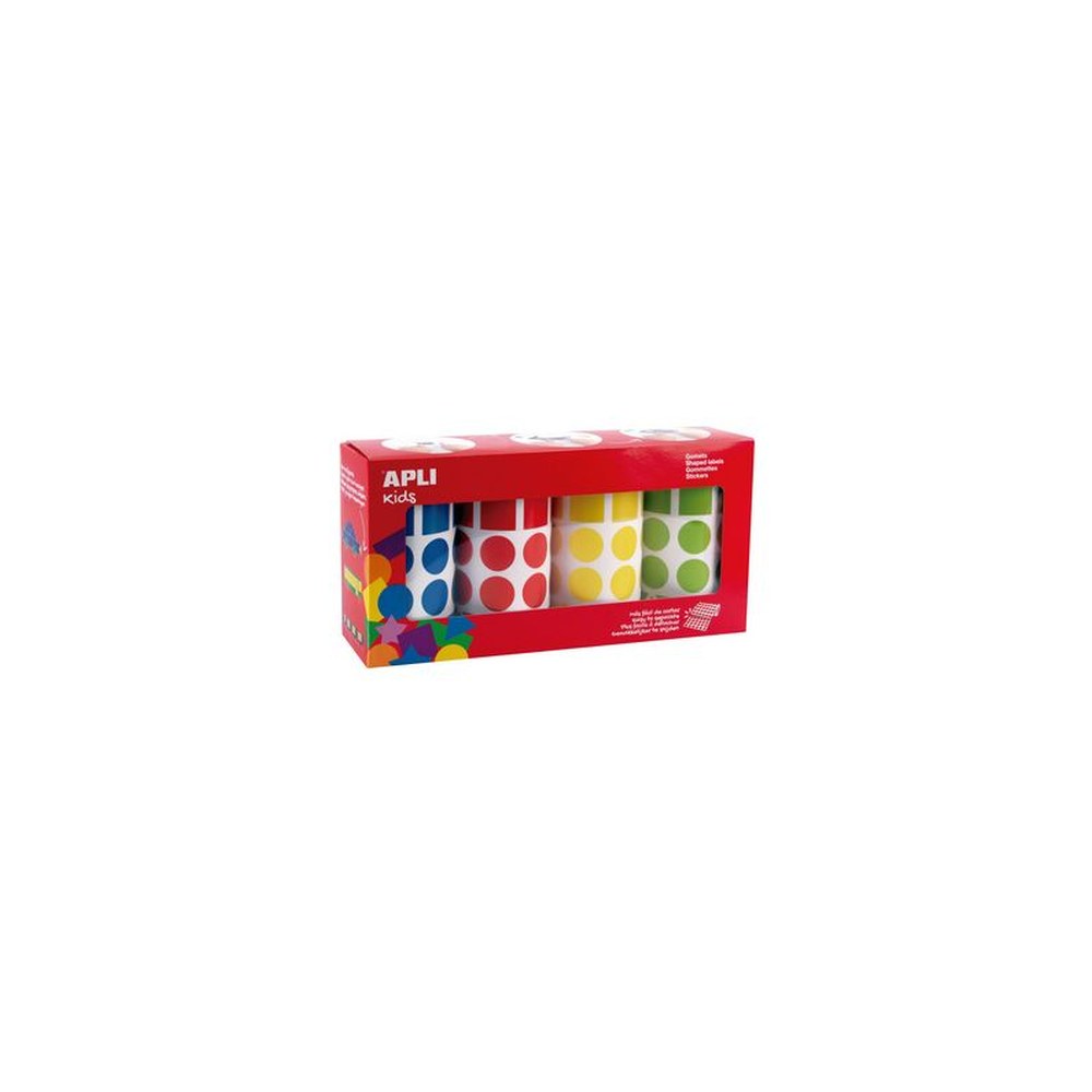 APLI kids Gommettes "Géométrique", en rouleau, assorti