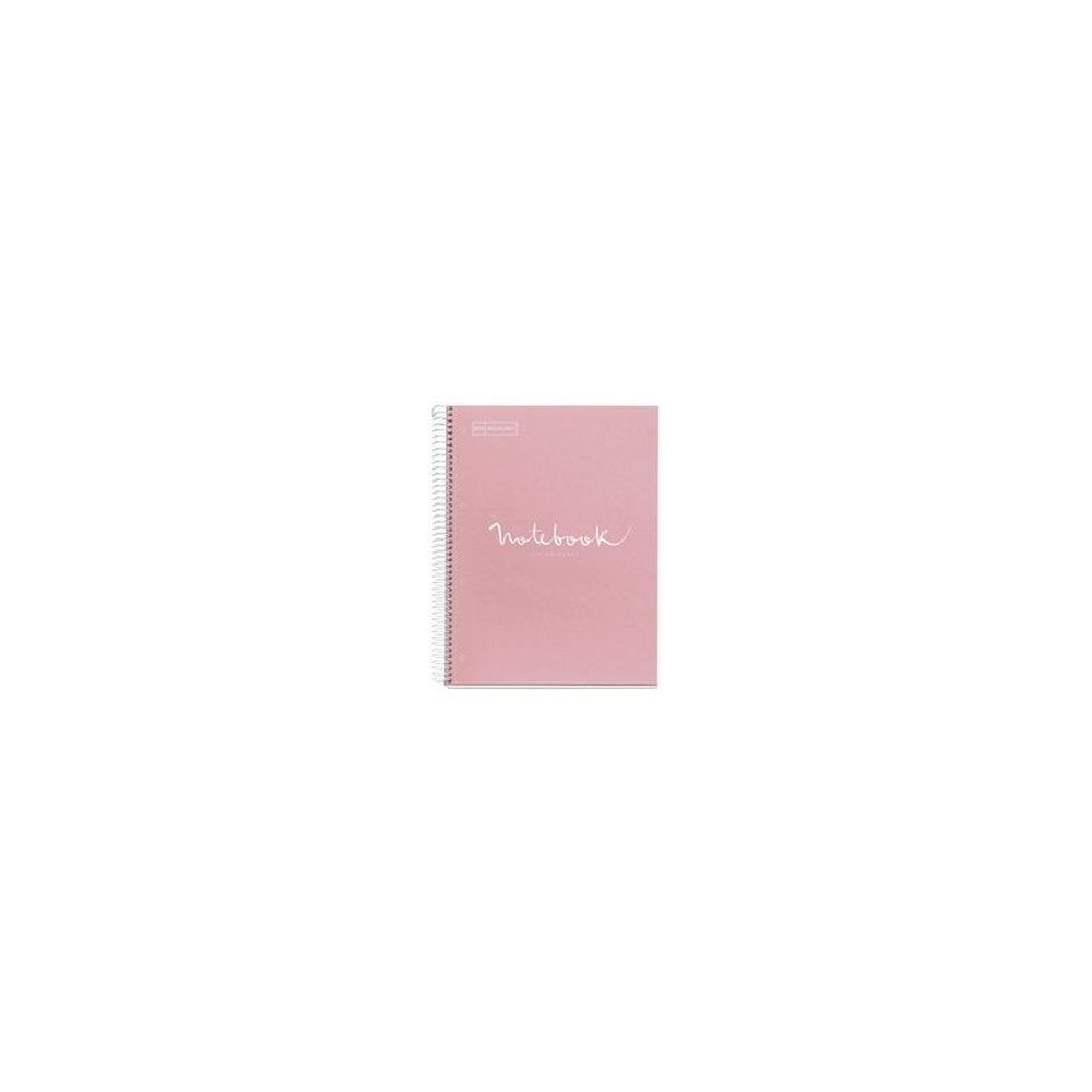 MIQUELRIUS Cahier à spirale "Notebook EMOTIONS", A4, rose