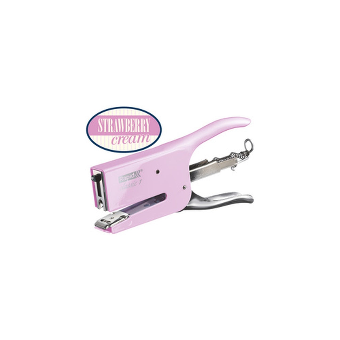 Rapid Pince agrafeuse Classic K1 Retro Strawberry Cream