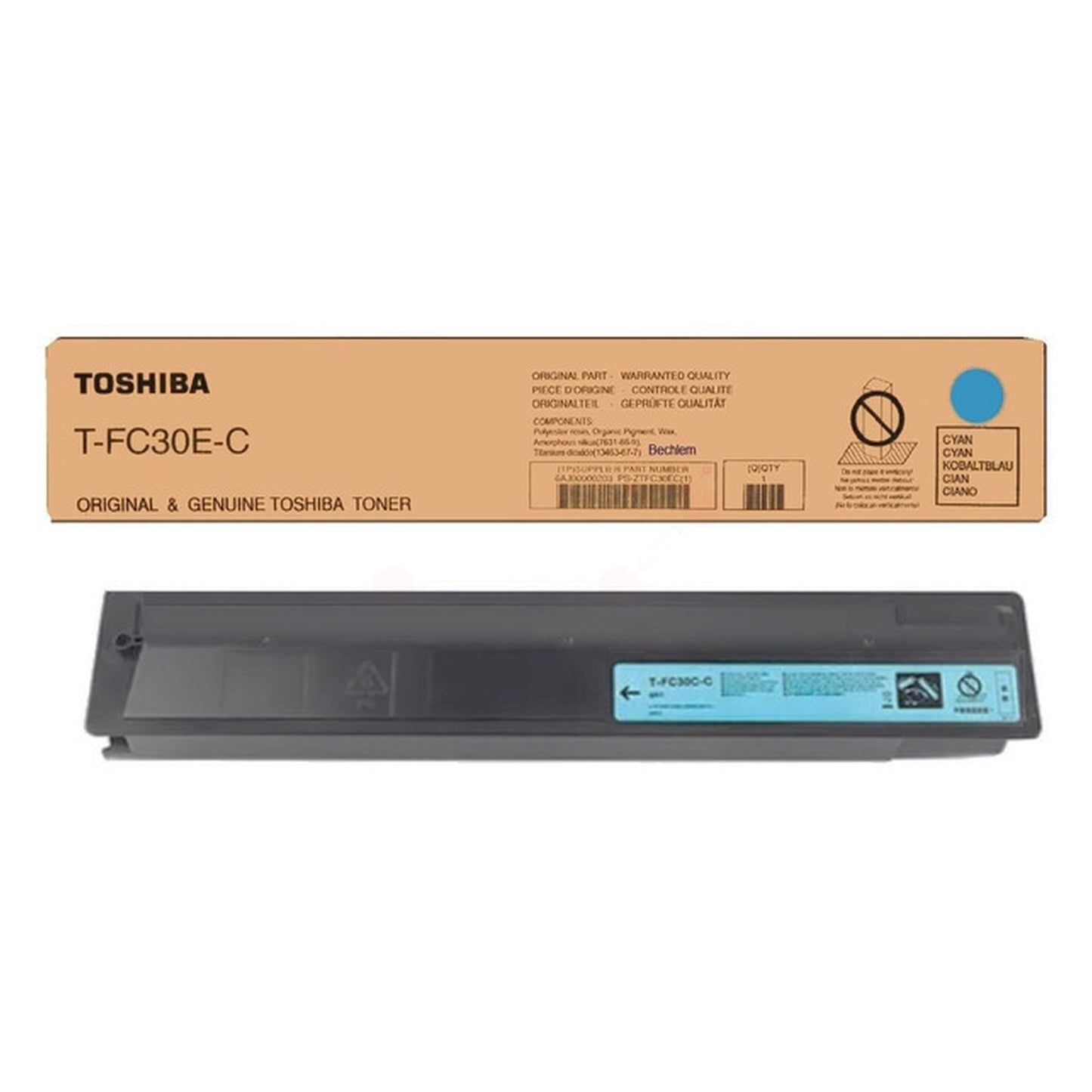 Toner d'origine Toshiba 6AG00004447 / T-FC 30 EC - cyan